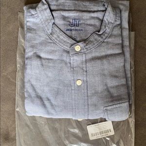 NWT Jack Threads Banded Collar Shirt sz M